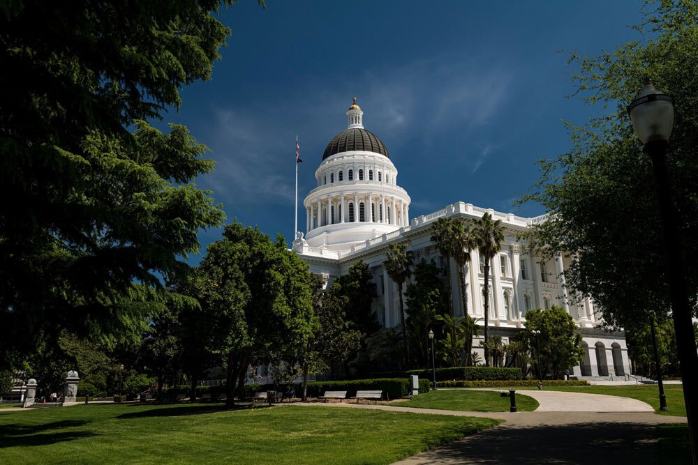 Sacramento, California. (David Paul Morris/Bloomberg)