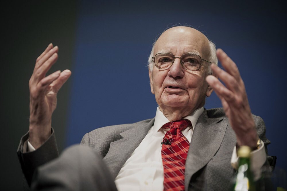 Paul Volcker, former chairman of the U.S. Federal Reserve. (Pete Marovich/Bloomberg)