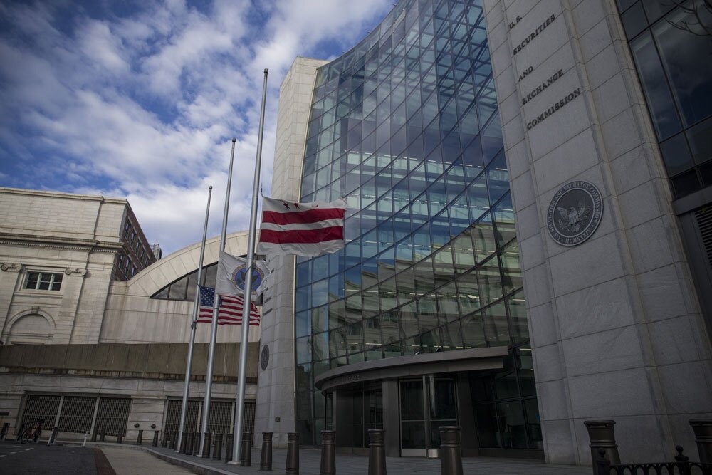 U.S. Securities and Exchange Commission headquarters. (Zach Gibson/Bloomberg)