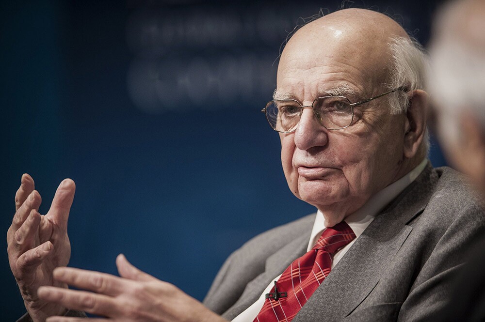 Paul Volcker (Pete Marovich/Bloomberg)