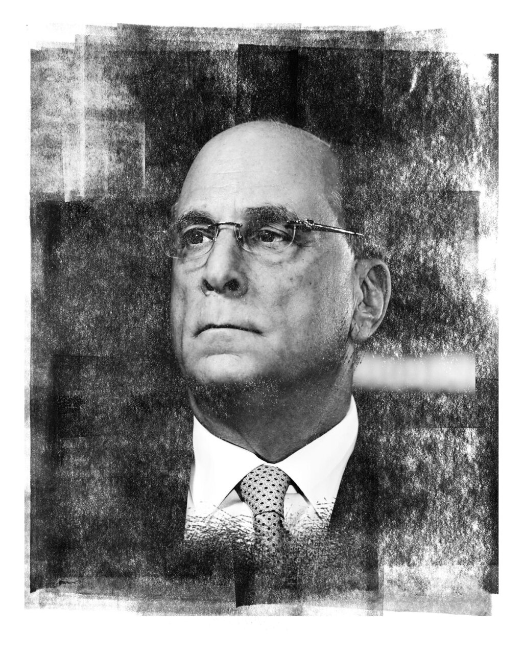 Larry Fink (II illustration; Stefan Wermuth/Bloomberg)